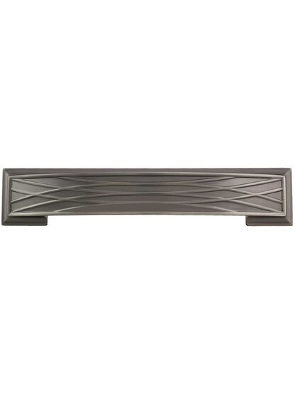 Aberdeen Cup Pull - 5 inch Center-to-Center in Brushed Black Nickel.